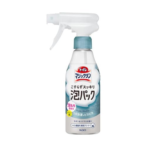 乐天商城 - 花王 トイレマジックリン こすらずスッキリ泡パック サボン＆シトラスの香り 本体(60-8060-89) 目安在庫=○