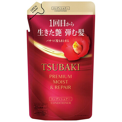 ファイントゥデイ TSUBAKI プレミアム モイスト&リペア コンディショナー つめかえ用 300mL 1個(429132) 目安在庫=○