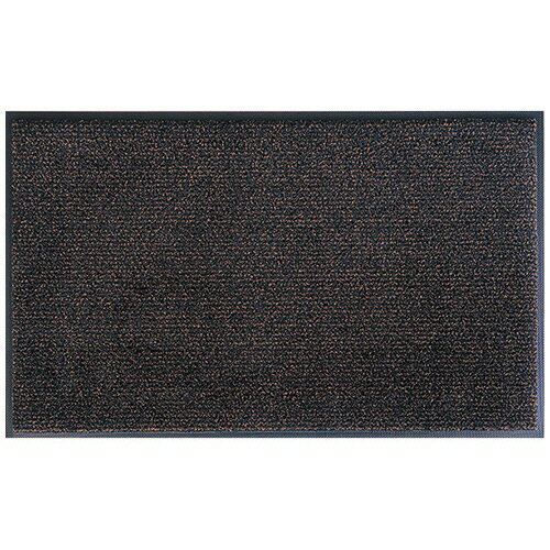 クリーンテックス・ジャパン 玄関マット アイアンホース(ストライプ) 900×1200mm ブラック・ブラウン 1..