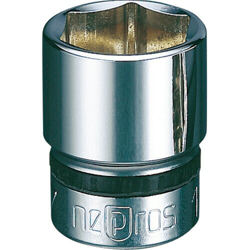 樂天商城 - 京都機械工具　KTC ネプロス 9.5sq.ソケット(六角)19mm 1個(NB3-19) 目安在庫=○