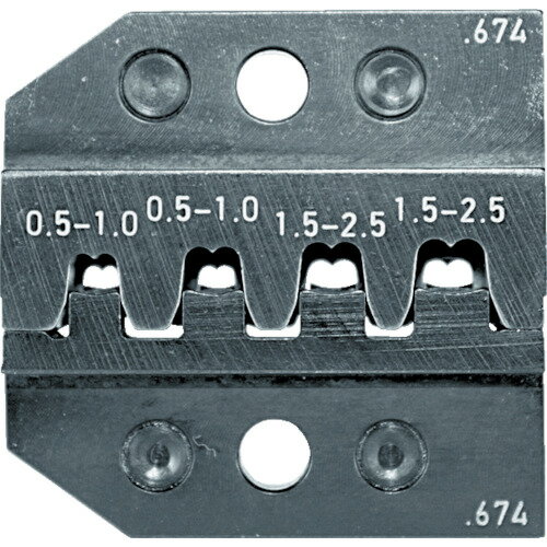 樂天商城 - レンシュタイグ 圧着ダイス 624-674 ソケットコンタクト 1組(2個)(624-674-3-0) 目安在庫=○