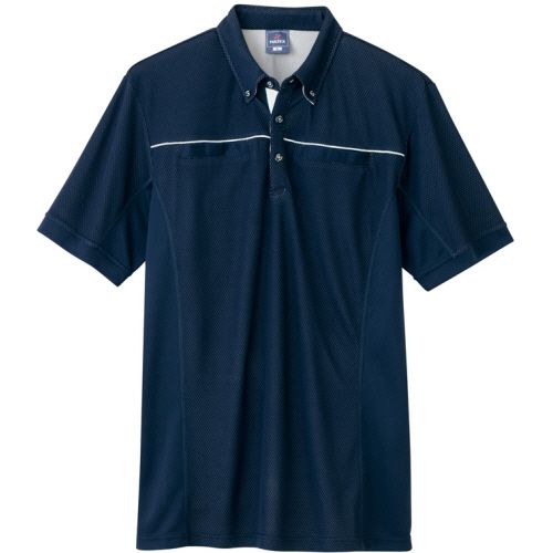 Rakuten - アイトス TULTEX(タルテックス) 半袖ポロシャツ(男女兼用) WINCOOL ネイビー S 1着(AZ-551044-008-S) 目安在庫=○