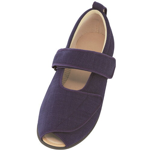 徳武産業 あゆみ オープンマジックIII 3E 紫 LL(24.0-24.5cm) 左足 1個(1035 ムラサキ LL ヒダリ) 目安在庫=○(4.0)