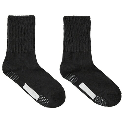 グンゼ 快適工房 ソックス(のびーる口ゴム) ブラック 22-24cm 1足(GQV554-026-23) 目安在庫=○