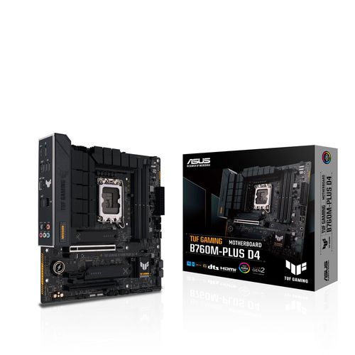 ASUS TUF GAMING B760M-PLUS D4(TUF/GAMING/B760M-PLU) 目安在庫=○