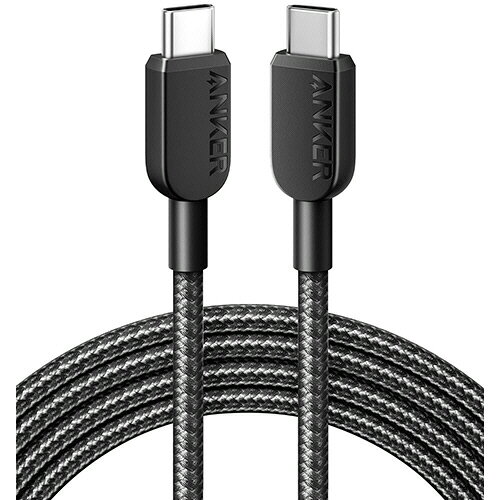 310 ���ϋv�i�C���� USB-C & USB-C A81E6011 [1.8m �u���b�N]