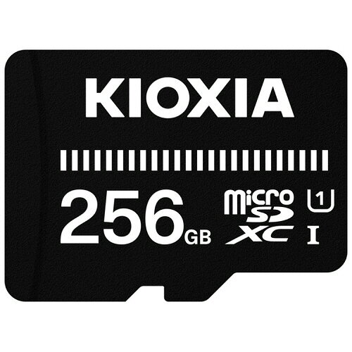 キオクシア EXCERIA BASIC microSDXCメモリカード 256GB 1枚(KCA-MC256GS) 目安在庫=○