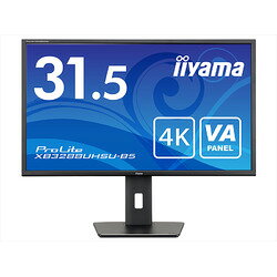 iiyama <ProLite>31.5型 ワイド液晶ディスプレイ ProLite XB3288UHSU-5(3840x2160/(XB3288UHSU-B5) 目安在庫=△