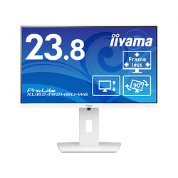iiyama <ProLite>23.8型 ワイド液晶ディスプレイ ProLite XUB2492HSU-W6(1920x1080 目安在庫=△