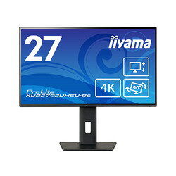 iiyama <ProLite>27型 ワイド液晶ディスプレイ ProLite XUB2792UHSU-B6(3840x2160/ 目安在庫=△