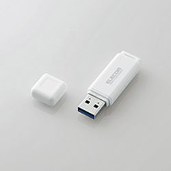 エレコム ELECOM USBフラッシュ HSU 32GB USB3.0 ホワイト MF-HSU3A32GWH メーカー在庫品[メール便対象商品]