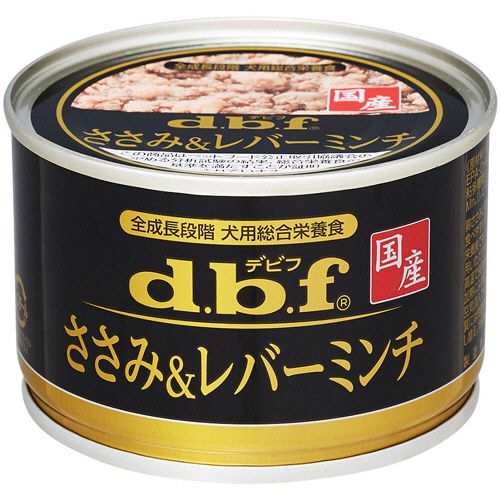 Rakuten - デビフペット dbf ささみ&レバーミンチ 150g 1セット(6缶)(4970501004615 x6) 目安在庫=○