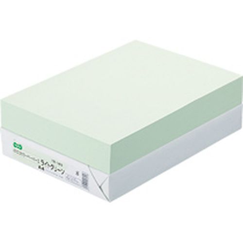 Rakuten - TPS αエコカラーペーパーII A4 ライトグリーン 1冊(500枚)(AEC-LGA4B) 目安在庫=○