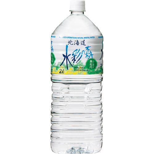 黒松内銘水 水彩の森 2L ペットボトル 1セット(12本:6本×2ケース)(4532461000511 x12) 目安在庫=○ e-bear-11595860 いぃべあー 楽天市場店 パッケージ画像