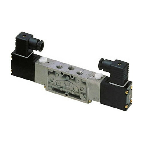CKD 4Fシリーズパイロット式5ポート弁セレックスバルブ 1台(4F320-08-AC100V) 目安...