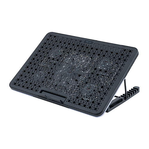 ナカバヤシ NAKABAYASHI MCO 2WAY5FANノートPCクーラースタンダードサイズ 11～15.6インチ対応(NSF-10/BK) 目安在庫=○