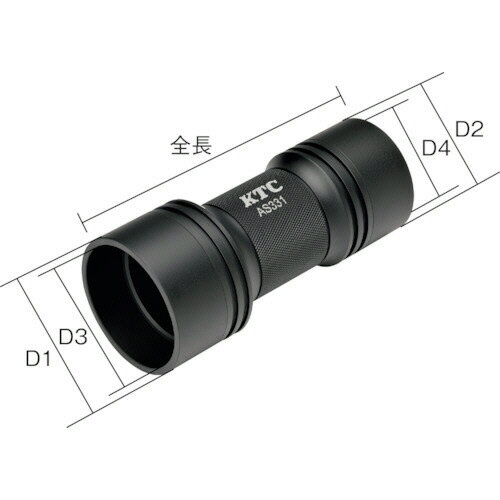京都機械工具 KTC ハブキャップインサーター 1個(AS331) 目安在庫=○