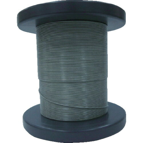 Rakuten - 大阪コートロープ SUSワイヤロープ0.63/0.80mm 7×7 50m コート付 1巻(NSB063-080-50M) 目安在庫=○