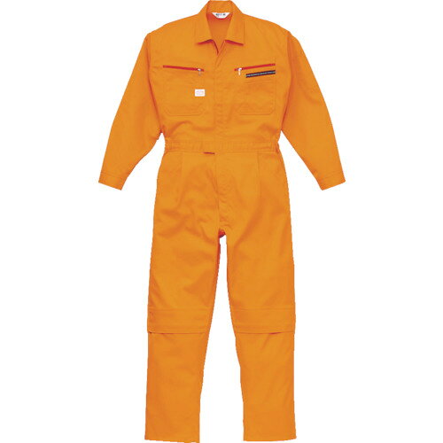Rakuten - 山田辰 ツナギ服 3Lサイズ オレンジ 1着(1280-OR-3L) 目安在庫=○