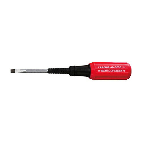 乐天商城 - 平井工具 ラバーグリップドライバー (-)6×0.9mm 1本(D-3030-6.3-100) 目安在庫=○