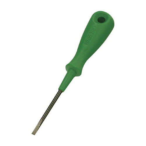 ワゴ 端子台操作用ドライバ 小 刃先2.5×0.4mm ミニサイズ 1本(210-647-PK) 目安在庫=○