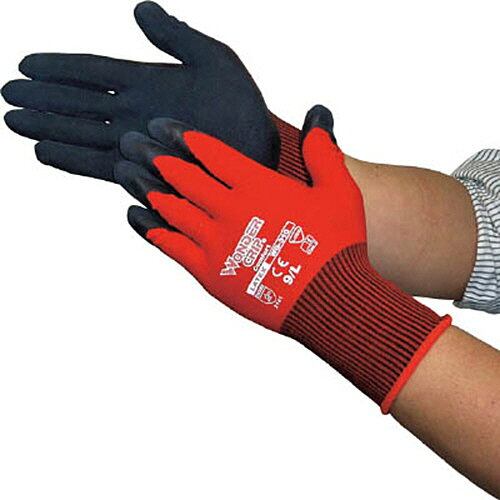 Rakuten - ユニワールド WONDER GRIP コンフォート レッド M 1双(WG-310-RD-M) 目安在庫=○