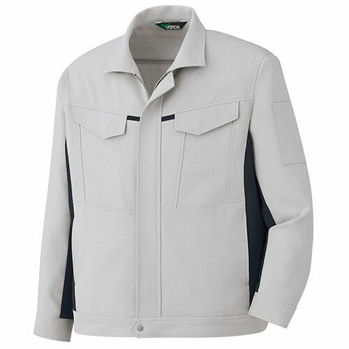 Rakuten - ミドリ安全 男女共用 ジャンパー G691上 シルバーグレー L 1着(G691-UE-L) 目安在庫=○