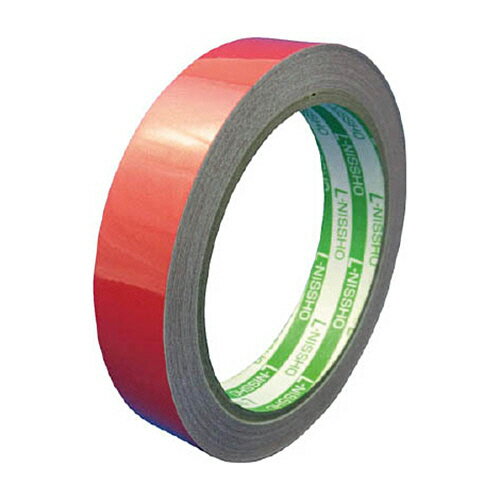 ニットウ エル日昌 再帰反射テープ 20mm×10m 赤 1巻(HT20R) 目安在庫=○