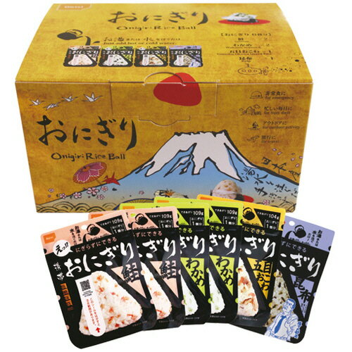 尾西食品 携帯おにぎり6食セット 5�