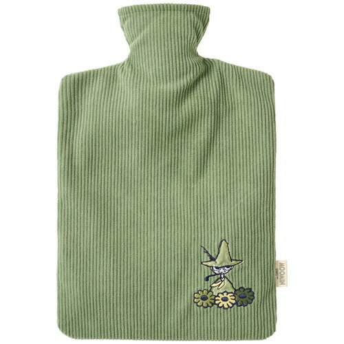 丸眞 ムーミン｢あたたかグリーン｣ 湯たんぽ(コーデュロイ) 1個(1425026900) 目安在庫=○