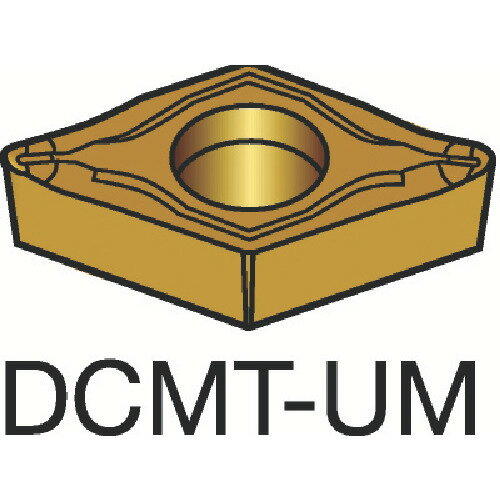 乐天商城 - サンドビック コロターン107 旋削用ポジ・チップ 1115 1個(DCMT 07 02 04-UM-111) 目安在庫=○