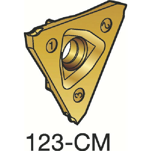 乐天商城 - サンドビック コロカット3 突切り・溝入れチップ 1125 1個(N123T3-0200-0001-CM-) 目安在庫=○