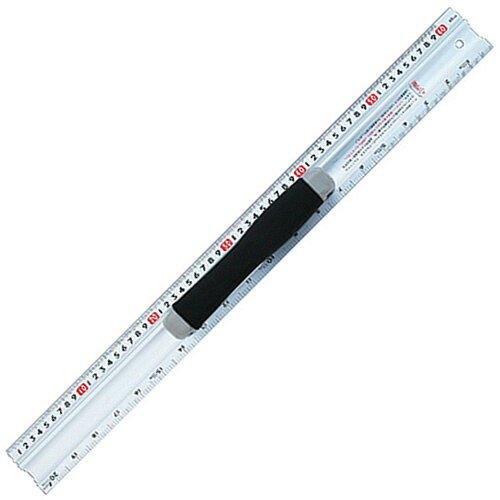 乐天商城 - シンワ測定 アルミカッター定規 カット師 60cm 取手付 1個(NO65098)