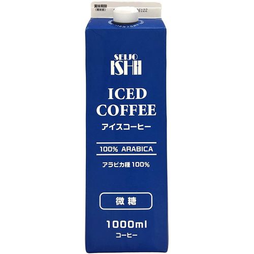 成城石井 アイスコーヒー 微糖 1000ml ×12セット(4953762097893x12) 目安在庫=△