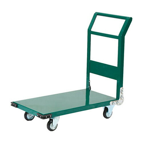 Rakuten - TRUSCO 鋼鉄製運搬車 900×600 φ150プレス車 緑 1台(SH-2N-GN) 目安在庫=○