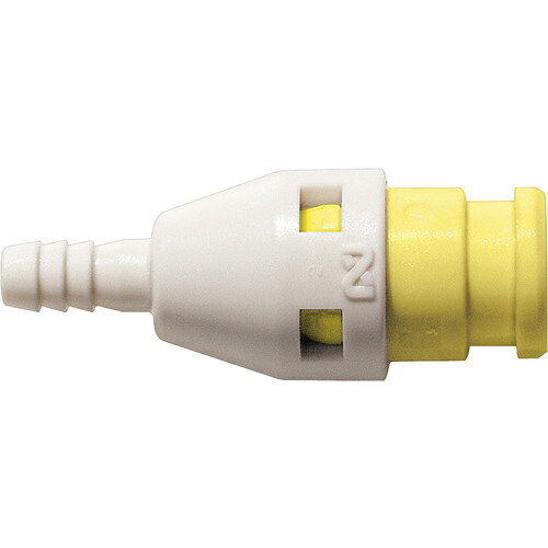 乐天商城 - 日東工器 キューブカプラ相手側取付サイズ内径φ4チューブ 1個(SPC-04PH-YEL POM NBR) 目安在庫=○