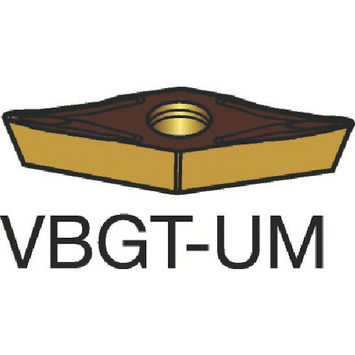 Rakuten - サンドビック コロターン107 旋削用ポジ・チップ 1115 1個(VBGT 16 04 08-UM-111) 目安在庫=○