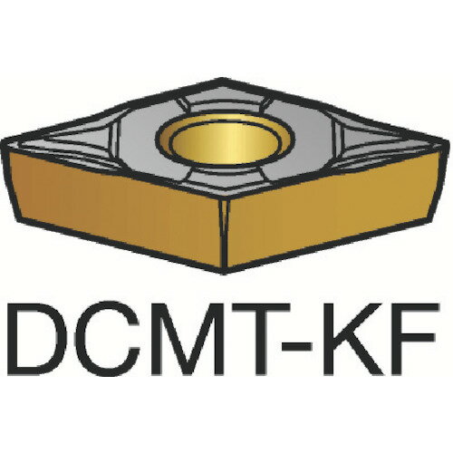 Rakuten - サンドビック コロターン107 旋削用ポジ・チップ H13A 1個(DCMT 07 02 02-KF-H13) 目安在庫=○