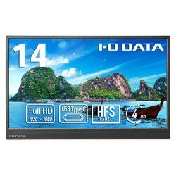 アイ・オー・データ機器 薄型軽量モデル14型モバイルディスプレイ(LCD-YC142HX) 目安在庫=△
