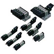 CKD パイロット式5ポート弁ピコゾール 1個(4SB010-M5-D2-DC24V) 目安在庫=○
