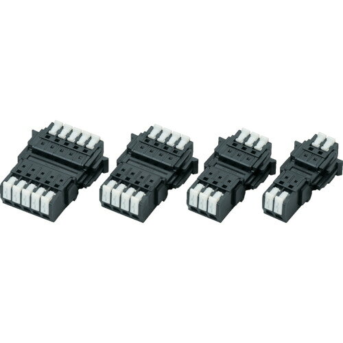 Office Supplies - サトーパーツ 2ピース型スクリューレス端子台 SL-4500-ASシリーズ 1個(SL-4500-AS-3PB) 目安在庫=○