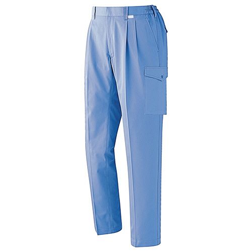 Clothing Accessories (Caps, Ties, Belts) - ミドリ安全 帯電防止JIS 男性用 E/Cカーゴスラックス GS343NC下 ライトブルー M 1着(GS343NC-SITA-M) 目安在庫=○