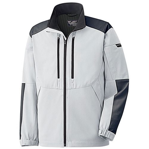ミドリ安全 帯電防止JIS フルハーネス ベルデクセルフレックス ジャンパー VES2701 シルバーグレー L 1着(VES2701-UE-L) 目安在庫=○