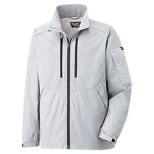 ミドリ安全 帯電防止JISベルデクセルフレックスフルハーネス男女ジャンパーVES2721 シルバーグレー L 1着(VES2721-UE-L) 目安在庫=○