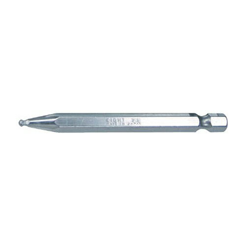 Rakuten - エイト 六角棒ビット テーパーヘッド 対辺6.35mm 溝9mm 単品 1本(EA642.5MMX75) 目安在庫=○