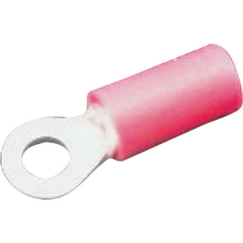 Office Supplies - 日本圧着端子製造 ビニル絶縁付丸型端子(F形) 1パック(100個)(RBA1.25-3.5) 目安在庫=○