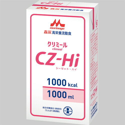 Rakuten - 森永乳業クリニコ 高栄養流動食 CZ-Hi 1000ml 1セット(6本)(4902720052863 x6) 目安在庫=○