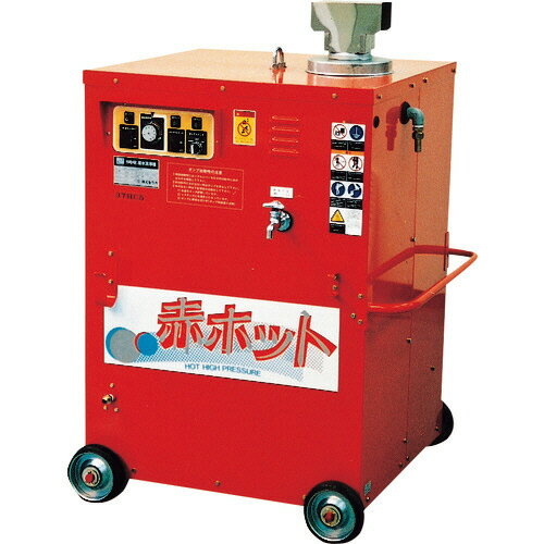 鶴見製作所 高圧洗浄機 モータ駆動式(温水タイプ) 16.6L/min 10.0MPa 1台(HPJ-37HC7 50HZ) 目安在庫=○
