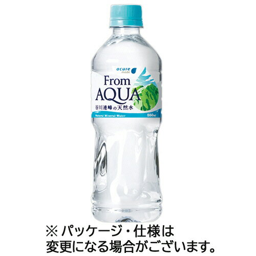 JR東日本クロスステーション フロムアクア 谷川連峰の天然水 550mL ペットボトル 1セット(48本:24本×2ケース)(4571207730398 x48) 目安在庫=○