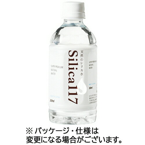 七十七萬石 天然シリカ水 Silica117 350ml ペットボトル 1ケース(30本)(4573265590051 x30) 目安在庫=○ e-bear-11511717 いぃべあー 楽天市場店 パッケージ画像